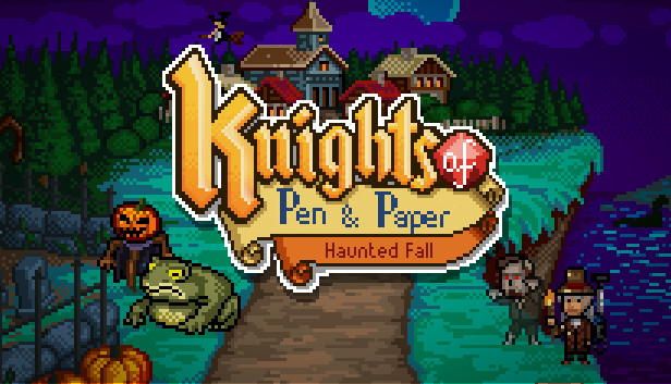 Knights of Pen and Paper - Haunted Fall Steam capsule image