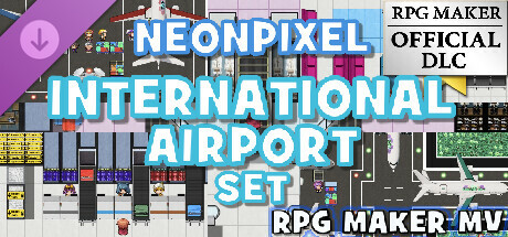RPG Maker MV - NEONPIXEL - International Airport header image