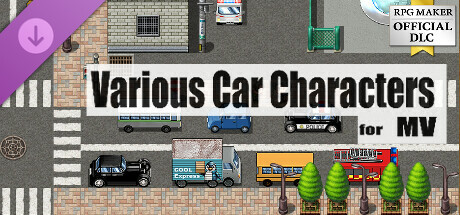 RPG Maker MV - Various cars Characters set header image