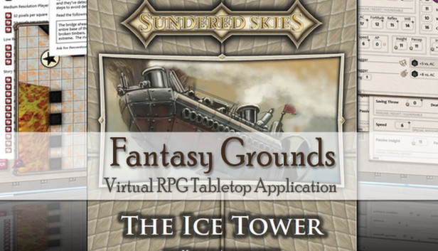 Fantasy Grounds - Sundered Skies #1 The Ice Tower Steam capsule image