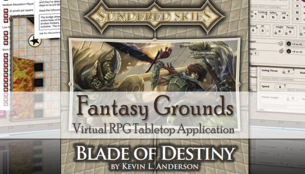 Fantasy Grounds - Sundered Skies #3 Blade of Destiny Steam capsule image