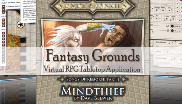 Fantasy Grounds - Sundered Skies #4 Mindthief Steam capsule image