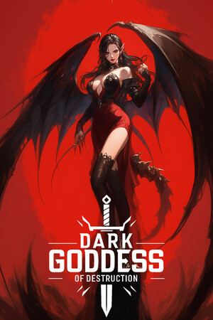 Dark Goddess of Destruction: Idle mobile game logo