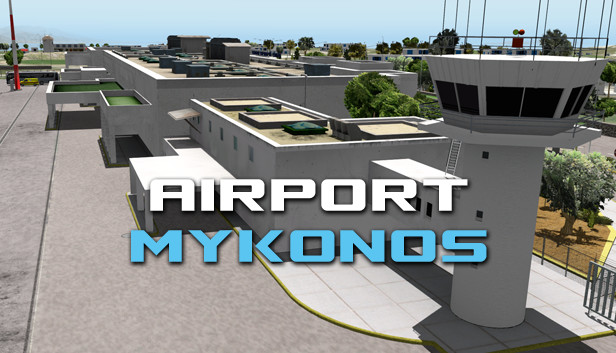 X-Plane 10 AddOn - Aerosoft - Airport Mykonos Steam capsule image