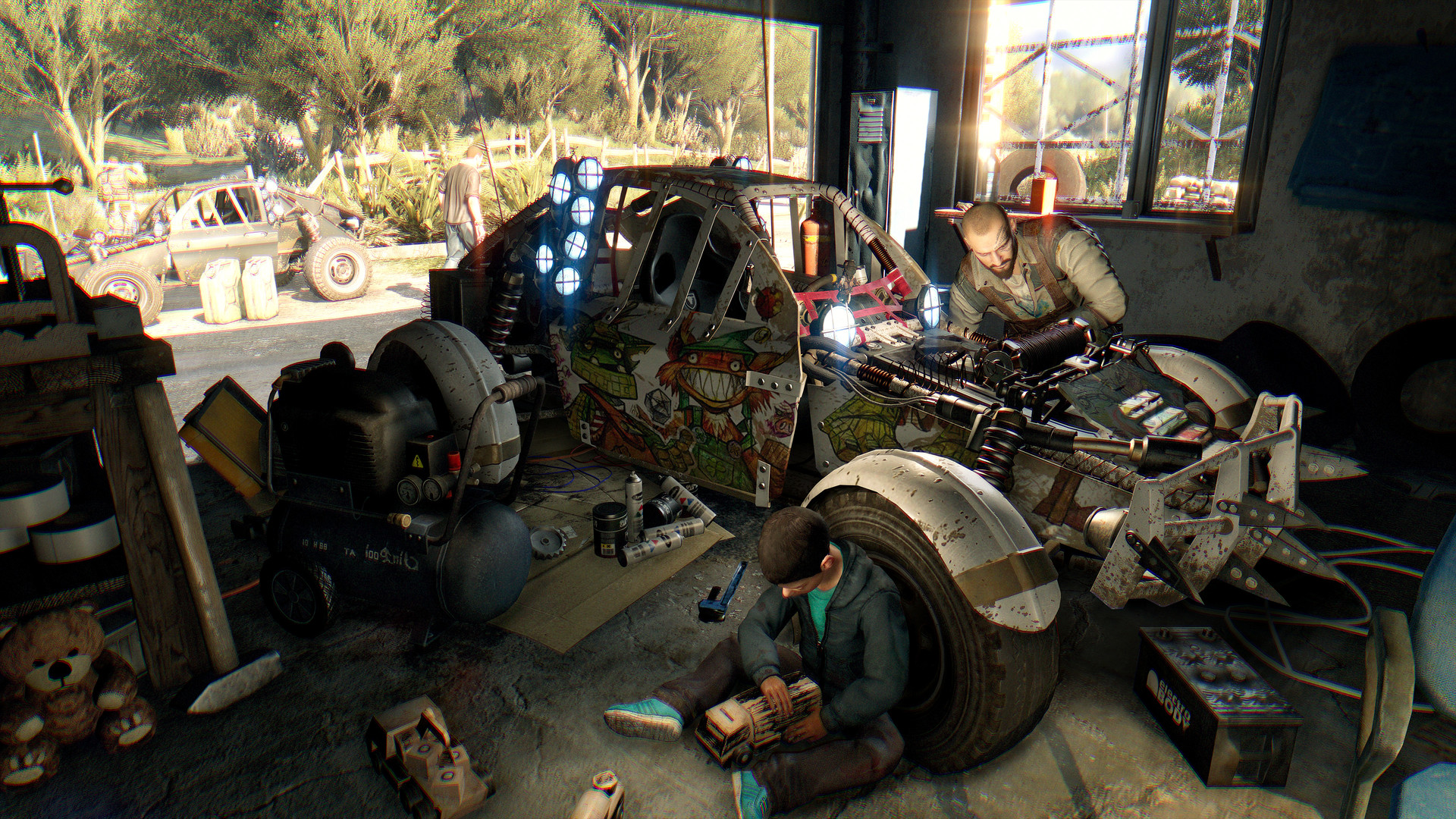 Dying light машина