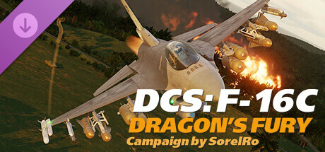 DCS: F-16C Dragon's Fury Campaign SorelRo header image
