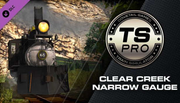 Train Simulator: Clear Creek Narrow Gauge Route Add-On Steam capsule image