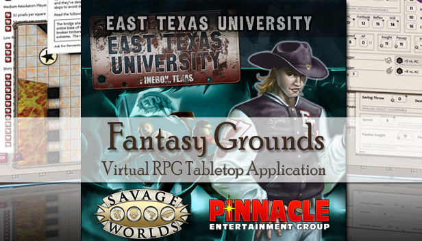 Fantasy Grounds - Savage Worlds: ETU - East Texas University Steam capsule image