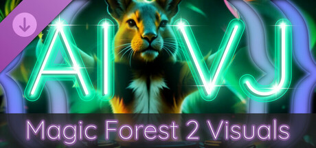 AI-VJ - Magic Forest 2 Visuals header image