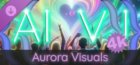 AI-VJ - Aurora 4k Visuals header image