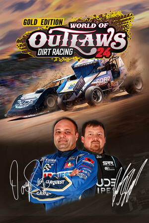 Carátula de World of Outlaws: Dirt Racing 24 Gold Edition