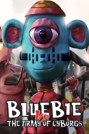 Bluebie VS The Army of Cyborgs cover art