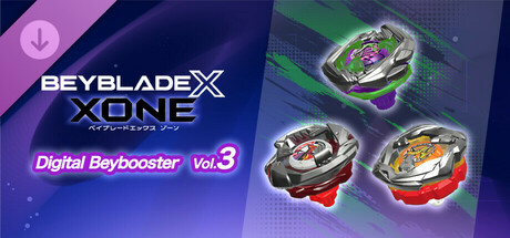 BEYBLADE X XONE Digital Beybooster Vol.3 header image