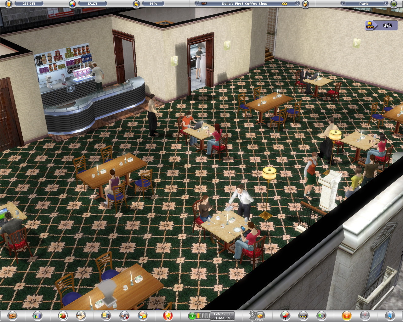 Restaurant Empire II, PC Steam Jogo