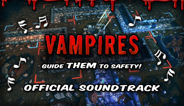 Vampires: Guide Them to Safety! - Soundtrack Steam capsule image