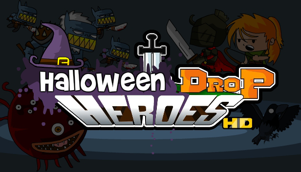 Vertical Drop Heroes - Halloween Theme Steam capsule image