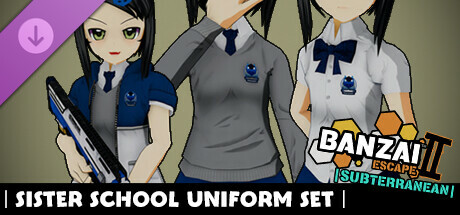 Banzai Escape 2 Subterranean - Sister School Uniform