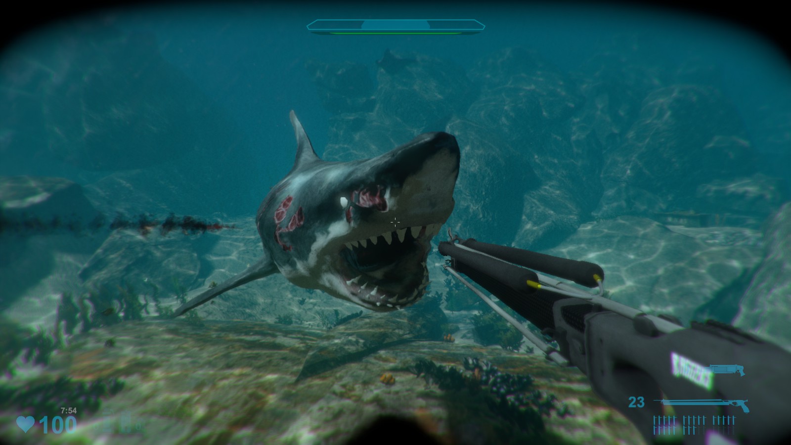shark shooting games