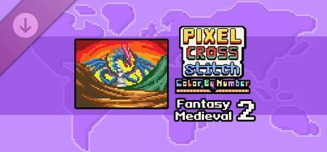 Pixel Cross Stitch - Fantasy Medieval Pack 3