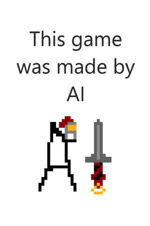 This game was made by AI cover art