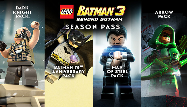 Save 75% on LEGO Batman 3: Beyond Gotham Season Pass on Steam