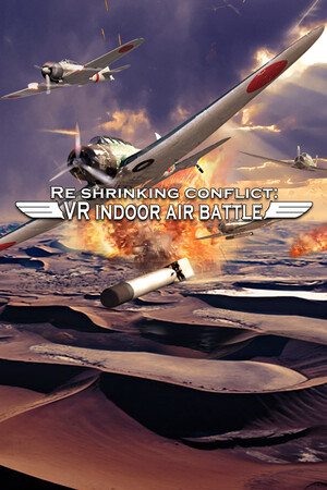 Re shrinking conflict: VR indoor air battle cover art