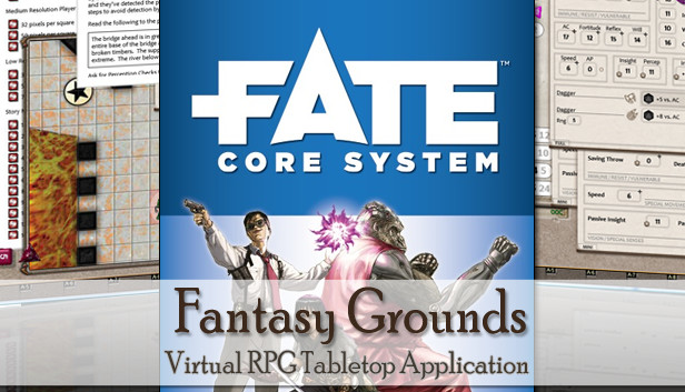 Fantasy Grounds - FATE Core Ruleset Steam capsule image