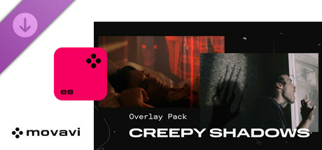 Movavi Video Editor 2025 - Creepy Shadows Overlay Pack Steam header image