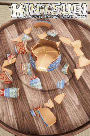 KINTSUGI - A Journey Through The Broken Pieces cover art