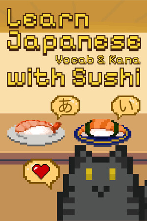 Learn Japanese Kana & Vocab with Sushi cover art