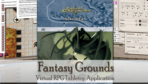 Fantasy Grounds - C&C: A2 Slag Heap Steam capsule image