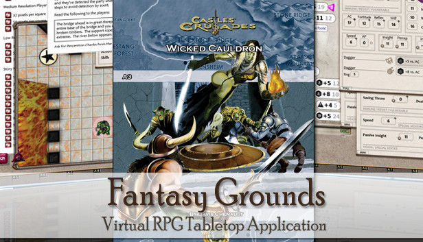 Fantasy Grounds - C&C: A3 The Wicked Cauldron Steam capsule image