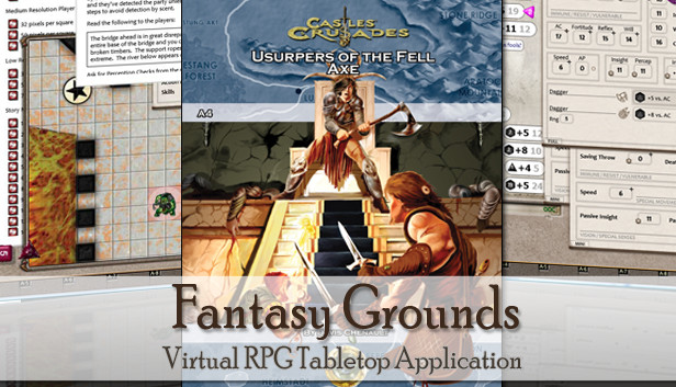 Fantasy Grounds - C&C: A4 Usurpers of the Fell Axe Steam capsule image