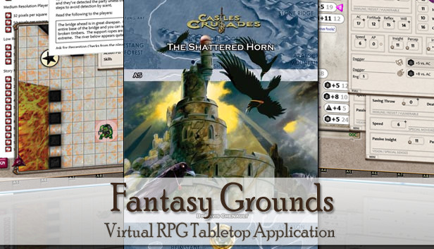 Fantasy Grounds - C&C: A5 The Shattered Horn Steam capsule image