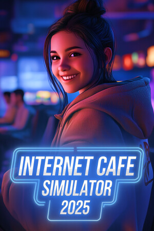 Internet Cafe Simulator 2025 mobile game logo