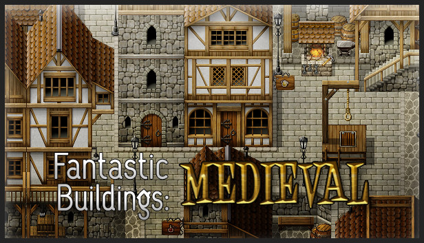 RPG Maker VX Ace - Fantastic Buildings: Medieval Steam capsule image