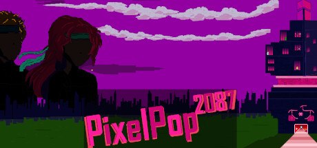 PixelPop 2087 Steam header image