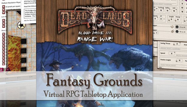 Fantasy Grounds - Deadlands Reloaded: Blood Drive 3 Steam capsule image