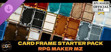 RPG Maker MZ - Card Frame Starter Pack header image