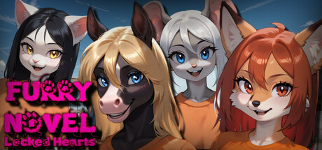 Furry Novel: Locked Hearts Steam header image
