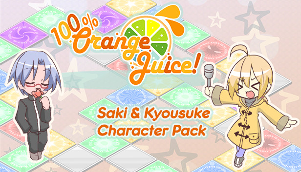 100% Orange Juice - Saki & Kyousuke Character Pack Steam capsule image