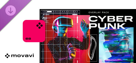 Movavi Video Suite 2025 Steam Edition - Cyberpunk Overlay Pack Steam header image