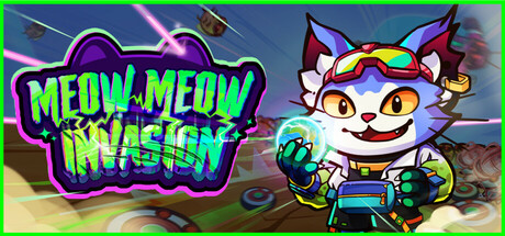 Meow Meow Invasion Steam header image