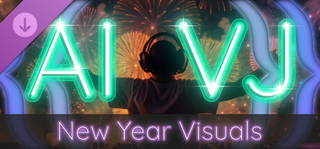 AI-VJ - New Year Visuals header image