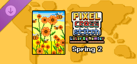 Pixel Cross Stitch - Spring Pack 2