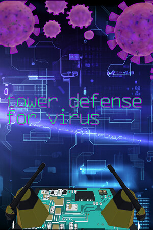 Tower defense for virus cover art