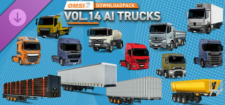 OMSI 2 Add-on Downloadpack Vol. 14 - AI Trucks header image