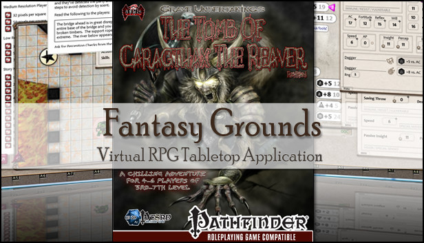 Fantasy Grounds - PFRPG The Tomb of Caragthax Steam capsule image