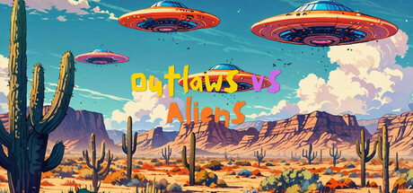 Outlaws vs Aliens Steam header image