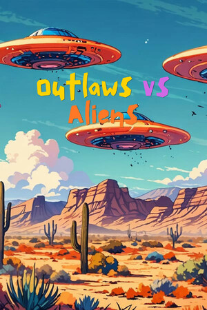 Outlaws vs Aliens cover art